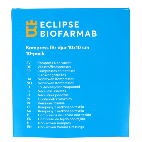 Kompress fra Eclipse Biofarmab